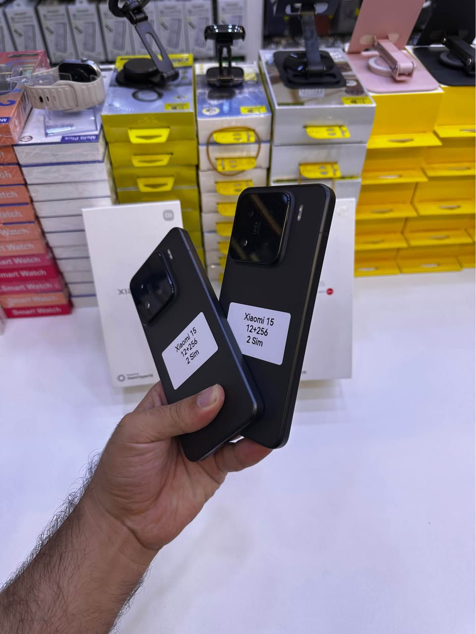 Xiaomi 15 🔥🔥
تەنها دوو دانە بەردەستە
لۆک لۆکە نموونە لە جوانی
ڕام 12GB.   زاکیرە 256GB
دوو سیم
کامێرەی 50 مێگاپێکسلە شەریکەی لایکا
کەلەی شەحنی 90 وات
کارتۆن و کامل ئەشیای لەگەڵە
نرخی 670 هەزارە

‎ئێمە لە تلگرام : https://t.me/Tmobile_yuu

‎هەموو پەیج و پلاتفۆرمەکانی ئێمە:https://takl.ink/T.mobile/
ژمارەی واتسەپ  ***********

‎ناونیشانی ئێمە:
‎تی مۆبایل - سلێمانی - بازاڕی حەمە ســور - پشت چایخانەی شەعب - دوکــانی ژمارە { 9 } 
‎دەستی دوو دوکانی ژمارە {20} السليمانية, العراق
