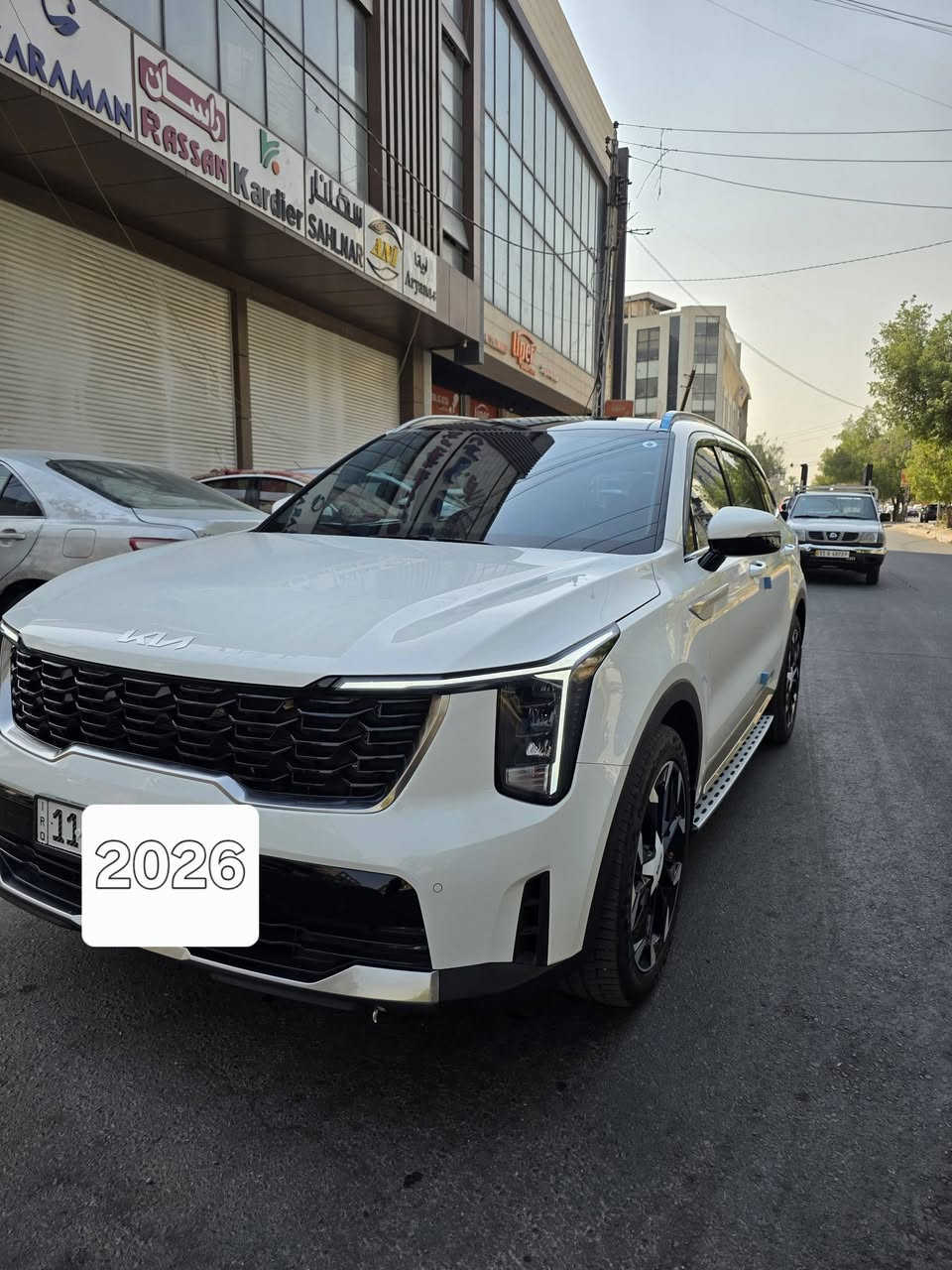 السلام عليكم كيا سورنتو موديل 2026
رقم بغداد بأسمي ماشيه 9000 
بنراما كشنات مخمل ويل 20 
كامرات ثنين كير ماوس سته سلندر 
ضمان شركة كيا نم مكفوله شفتات ستيرن تبريد ثلاث قطع 
حساسات أمامية خلفية بصمه صندوق كهرباء دوسات خارجيه 
سعر 333 $ مجال قليل مكانها بغداد 
***********
