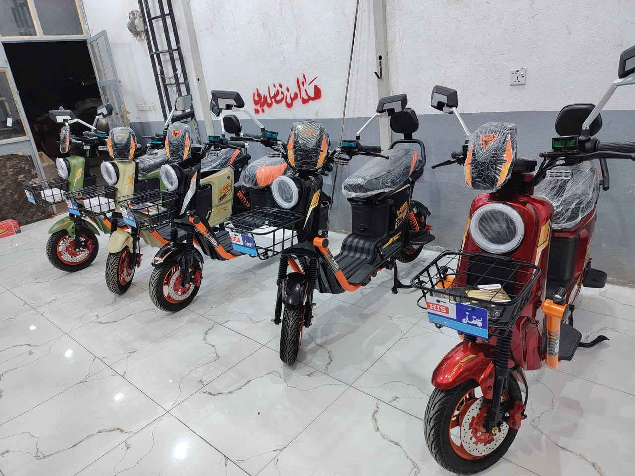 فرصة ما تتفوت! امتلك دراجتك الشحن الآن بالأقساط المريحة! 🛵⚡
​جدد تنقلك واستمتع بالراحة والتوفير مع أحدث دراجات الشحن! 🔋✨
​🌟 مميزات العرض:
​💵 البيع بالنقد وقسط مريح جداً
​💳 القسط بدون مقدمة!
​🗓️ القسط الشهري: 50 ألف دينار فقط
​💳 طريقة الدفع: استقطاع مباشر عن طريق بطاقة الرافدين
​🚀 الدراجات جاهزة وبألوان وموديلات ممتازة! الكمية محدودة.
***********
