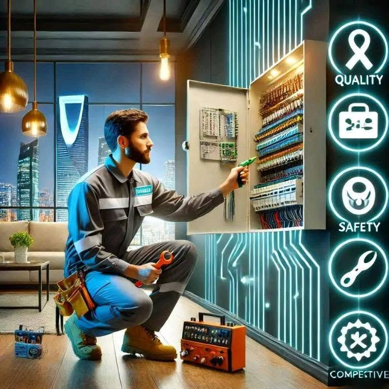كهربائي -منازل رقمي ‏‪***********‬‏
ميسان العمارة
خبرة - أمانة - جودة في العمل
خدمات كهربائية متكاملة للمنازل والشقق
تركيب الإنارة الداخلية والخارجية
تمديدات كهربائية جديدة
ترکيب وصيانة القواطع الكهربائية
كشف وإصلاح الأعطال الكهربائية
ضمان على العمل وجودة التنفيذ
عمل احترافي أسعار مناسبة
نضمن راحتك وسلامة منزلك "كهربائي -منازل رقمي ‏‪***********‬‏
ميسان العمارة
خبرة - أمانة - جودة في العمل
خدمات كهربائية متكاملة للمنازل والشقق
تركيب الإنارة الداخلية والخارجية
تمديدات كهربائية جديدة
ترکيب وصيانة القواطع الكهربائية
كشف وإصلاح الأعطال الكهربائية
ضمان على العمل وجودة التنفيذ
عمل احترافي أسعار مناسبة
نضمن راحتك وسلامة منزلك "كهربائي -منازل رقمي ‏‪***********‬‏
ميسان العمارة
خبرة - أمانة - جودة في العمل
خدمات كهربائية متكاملة للمنازل والشقق
تركيب الإنارة الداخلية والخارجية
تمديدات كهربائية جديدة
ترکيب وصيانة القواطع الكهربائية
كشف وإصلاح الأعطال الكهربائية
ضمان على العمل وجودة التنفيذ
عمل احترافي أسعار مناسبة
نضمن راحتك وسلامة منزلك "

نص مكتوب في الصور:
- QUALITY SAFETY COMPETIVE