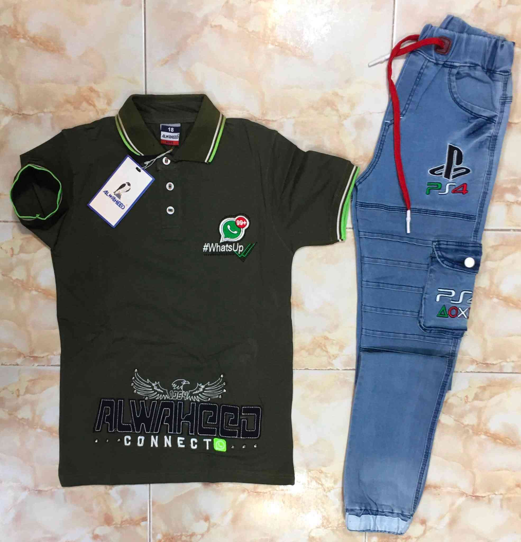 تخفيضااااااااااااات 🔥🔥🔥🔥 (((5000)))

 بلاش  بلاش بس ب 5000 

طقم بنطلون + تشيرت   تركي درجه اولى 

موجوده اشكال والوان ونقشات 

 بس البنطلون وحده بايعه سابقا ب 10 

السعر القديم ب 18000

باقي تقريبا 75 الى 90 قطعه 

صار عليه عرض اقل من سعر الجمله بس ب 5000

ملاحضه البيع نقدي وبدون احراج ( هذه العرض نقد فقط )

للاستفسار مراسله البيج 

او الواتساب : *********** 

🌹🌹🌹🌹🌹🌹🌹🌹🌹🌹🌹🌹
