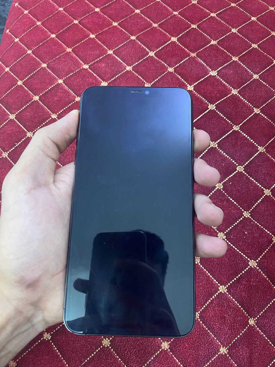 السلام عليكم آيفون 11 برو ماكس الذاكره 256 مبدل شاشه وبطاريه 100 الجهاز نضيف كله شغال المكان بغداد مدينه الصدر السعر 180 وبي مجال الرقم ***********
