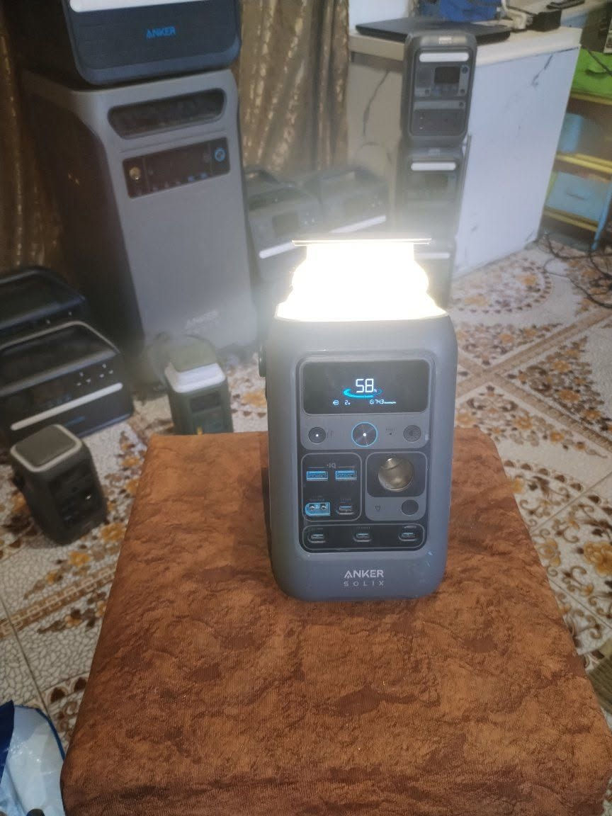 بور بنك 300 واط  بطاريه 90 الف ملي امبير
يستقبل الوح شمسي
سمارت بلوتوث ويفاي
اناره  ينفح اصاحب السفارت وتخيم الحرس الحدود لان شحن ماله عملاق
سعر 140 الف. سعر ثابت
الححز وتساب
نضام الحجز كارت اسيا ابو 5
***********
