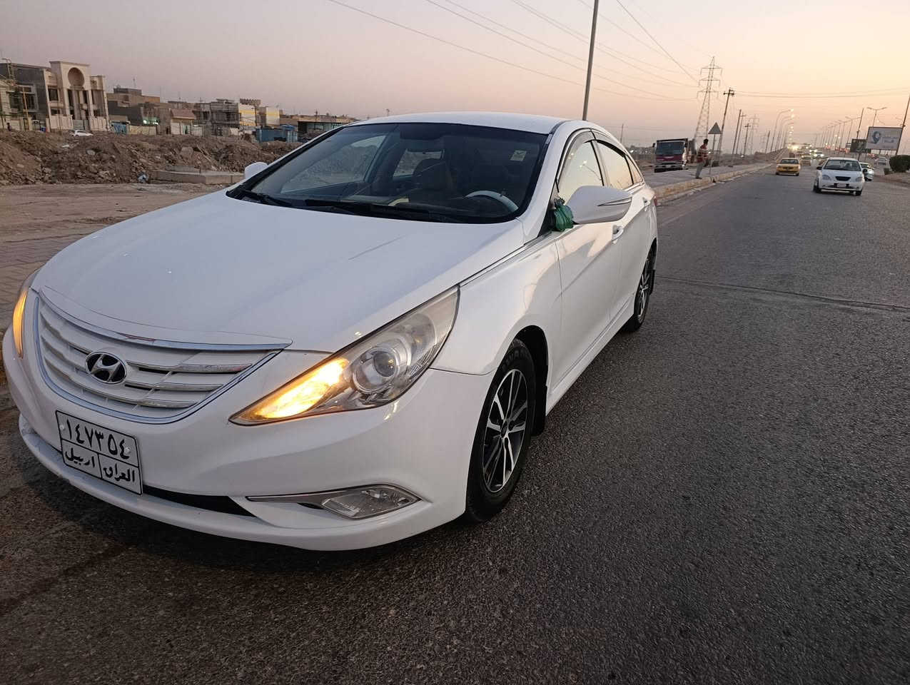 السلام عليكم سوناتا للبيع صبغ عام  اثر تجيه للاستفسار ***********

