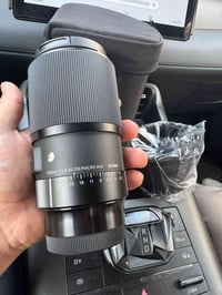 هاي عدسة Sigma 105mm f/2.8 DG DN Macro Art مخصصة لكاميرات Sony E / Ful...