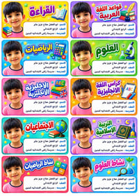 توفر ستيكرات حسب الصوره والاسم والتصميم في مكتبة البشير مقابل مستشفى ا...