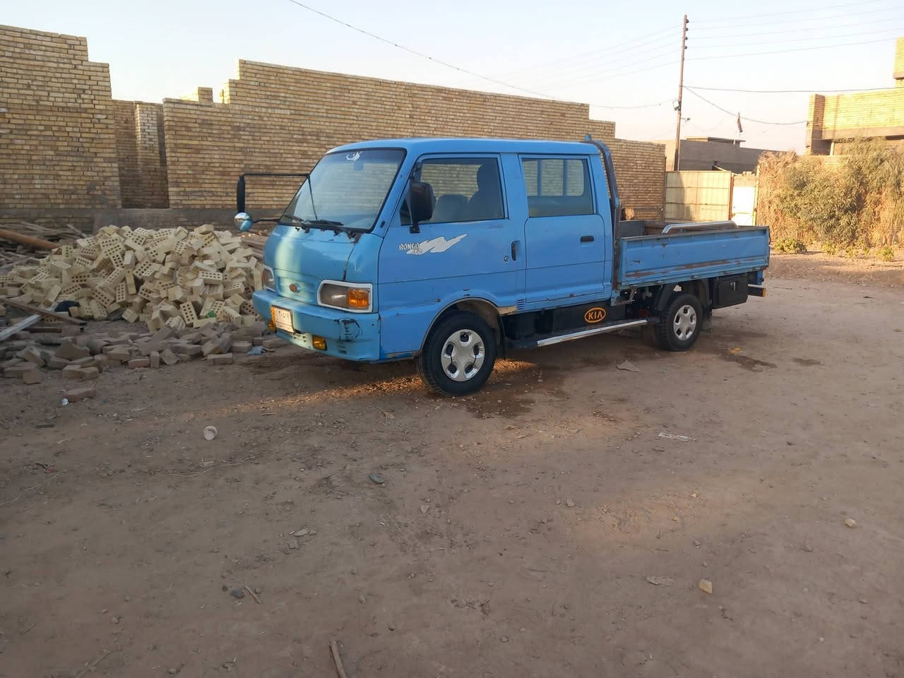 السلام عليكم كيا دبل قمارة موديل 1996 رقم بابل مشروع  وطني كير اوتو ماتك بلادي بدون صبغ *********** ***********
