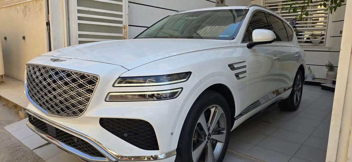 جينسس GV80 – Prestige  Signature 2023  
برستيج أعلى فئة بالجينيسس رقم بغداد
والسيارة مميزة جدا اربع ركاب VIP 
اللون مميز : أبيض مات
ماشيه : 63 الف كيلو
المواصفات :
• محرك 3.5 لتر Twin Turbo V6
•  المساج  مقاعد تبريد   تدفئه
... موصفات برستيج كثيرة جدا لا يمكن ذكرها
السياره تسير  بالبصمه للامام والخلف 
حادثه فقط دعاميه اماميه وايرباك الدرگه فقط

(((السياره مكفوله من الدعاميه للدعامية بدون صبغ ولا بارد ولا تكحيل ولاشاصي ولا لغد)))

السياره مغلفه تغليف مات ب ١٦ ورقه

مكاني في بغداد
اتصل وتدلل
 ***********
