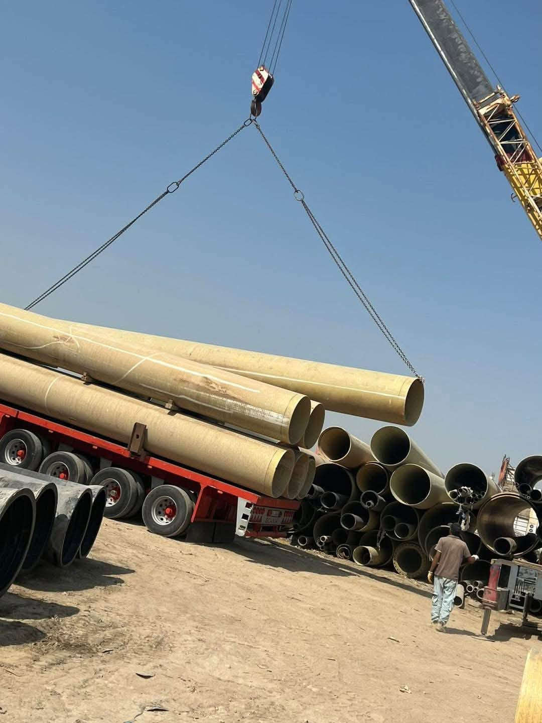 ♦️♦️ شركة الموسوي للمقاولات العامة ♦️♦️
📢 وصلت حديثًا شحنة جديدة إلى مخازن شركة الموسوي!

نوفر لكم تشكيلة متكاملة من الأنابيب عالية الجودة وبمختلف الأحجام والمواصفات، لتلبية احتياجات مشاريع الآبار والقناطر والعبارات والأعمال الإنشائية.

🔹 أنابيب UPVC عالية الجودة
لـ:
• الآبار الارتوازية
• الدفع والتغليف
• القناطر والعبارات

📏 الأحجام المتوفرة:
4 إنج | 6 إنج | 8 إنج | 10 إنج | 12 إنج

⚙️ الضغوط:
6 بار | 10 بار

🔹 أنابيب GRP – فايبر كلاس
للتغليف والقناطر والعبارات، وبمختلف الأحجام والقياسات.

🔹 أنابيب الدكتايل Ductile
🇸🇦 سعودي المنشأ
🇨🇳 صيني المنشأ
K9 – C30
وبكافة الأحجام والقياسات.

📞 للطلب والاستفسار:
***********

📲 واتساب: ***********

📍 بابل
🚚 توصيل متوفر إلى جميع محافظات العراق

⭐ شركة الموسوي للمقاولات العامة
جودة في التجهيز • دقة في المواصفات • ثقة في التعامل
