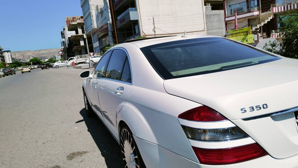 مارسیدس 2008  S350  ٦بستۆن  دووپارچەوپەڵەیەک بۆیاخ ئەوروپا ناوزەرد پێنج پەردە سڵایت گێڕ مەکینە تەبرید بەشەرت  بێ تەقەو ڕەقە  100$گەڵا مەعامەلە *********** السليمانية, العراق
