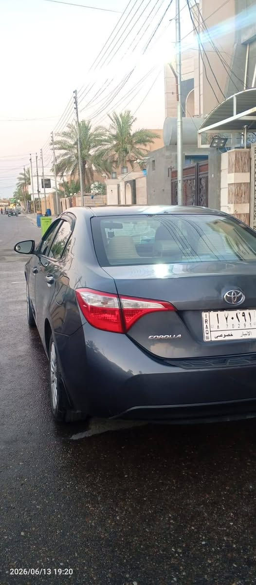 كورلا LE • ٢٠١٦ • رقم انبار