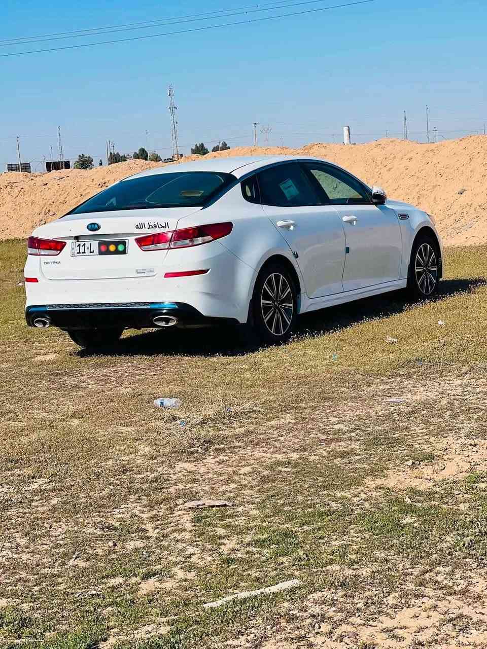 سلام عليكم كيا اوبتيما 2020 خليجي كفاله عامه مكينه 2400 رقم بغداد بسمي مشروع وطني نص فول مكينه كير حداديه شرط مكان الرميثه السعر ١٨٥ وبيهه مجال الاستفسار ((***********)) غير متواجد ع فيس
