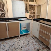 كاونتر ألمنيوم • مرمر • ٣أمتار