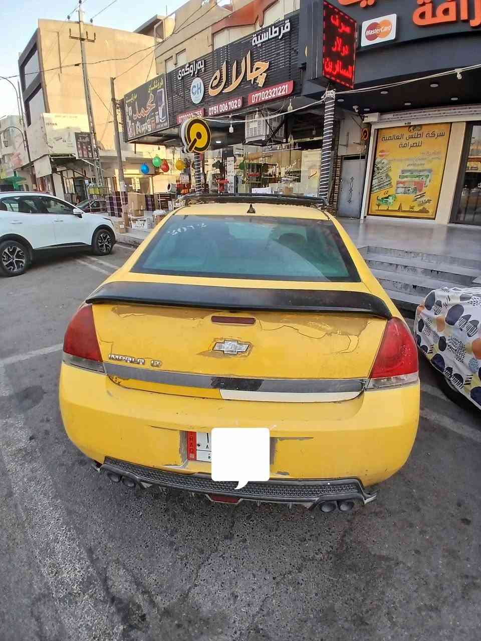 للبيع امبالا موديل 2010 محرك 3 ونص كير طرح بيها خط ديالى بغداد ضررها ضربة بجم بيها كابون بانزين محرك وكير قبل 8 اشهر مبدلهن مال حاوية تبريد شغال نقص غاز بس السعر المطلوب 50 وبيها مجال الرقم للاستفسار *********** هاذا الرقم فقط واتساب
