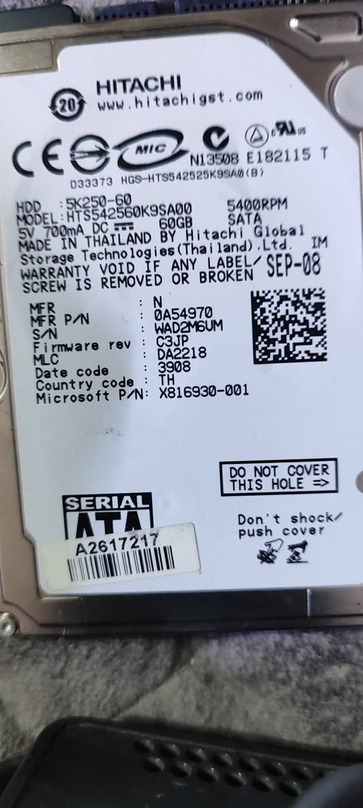 كلهم ب15مع توصيل مستعجل على بيعتهم.
هارد 60gb مال اكسبوكس 360 وبعده بي ملفاته(تكدر تستخدمه كهارد عادي)

محوله اكسبوكس 360 فات 

محوله dell لابتوب 

قطعتين مال كامرات وحده مايكرفون ووحده شاحنه باتريات سوني

للتواصل واتس: ***********

ملاحضه: للحلال والحرام ما فاحصهم بيدي بس الهارد بس هوه كلي شغالات كلهم

