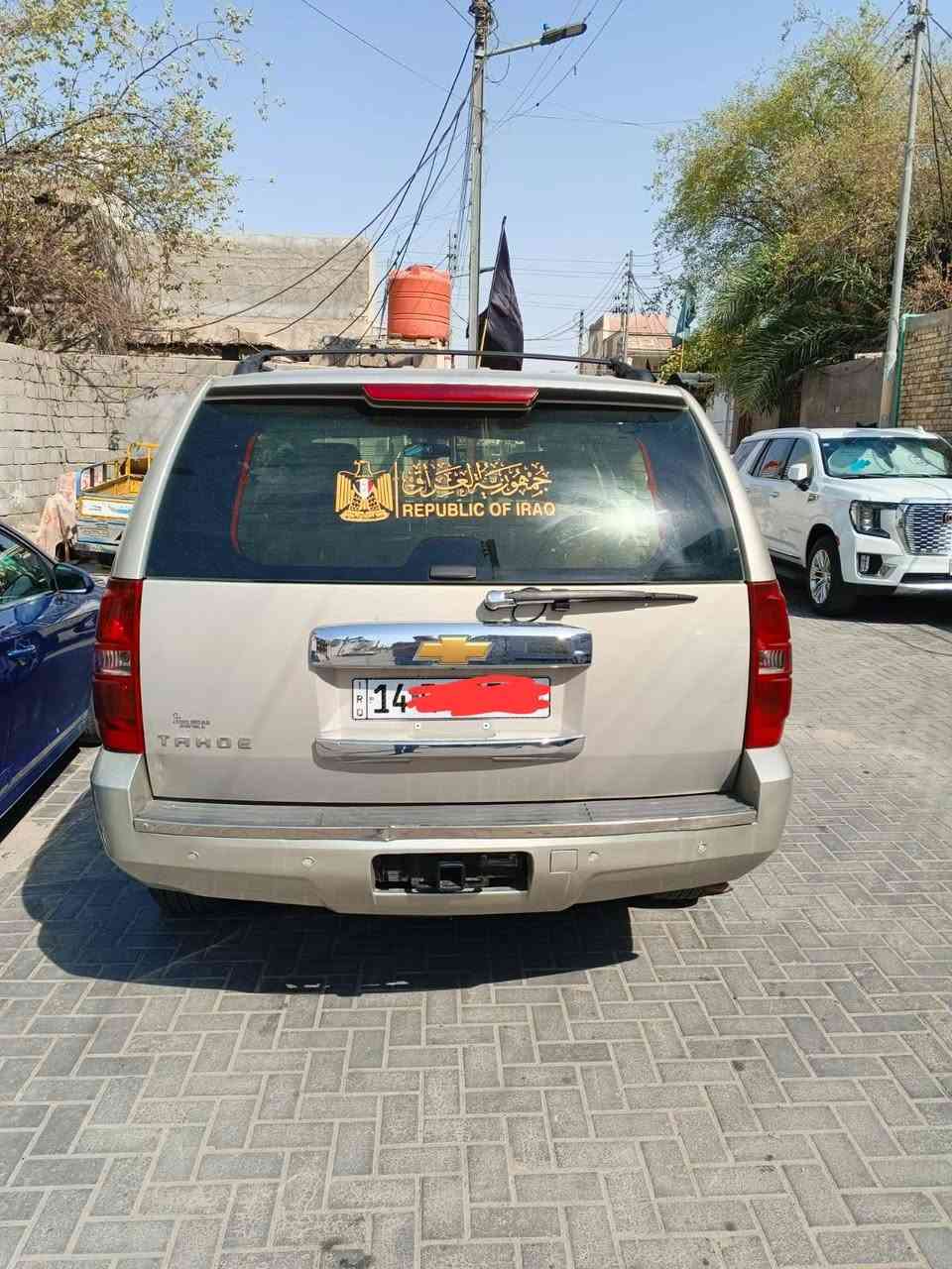 تاهو خليجي البيع جاهزه من كلشي تخم تاير تبريد تشغيل عن بعد حديدية سياره بيه صبغ صبغ رشات بدون معجون جماليه فقط العنوان القبله رسمي مداور ثاني يوم السعر ٢٠٥ الاتصال ***********  سياره LH البصرة, العراق
