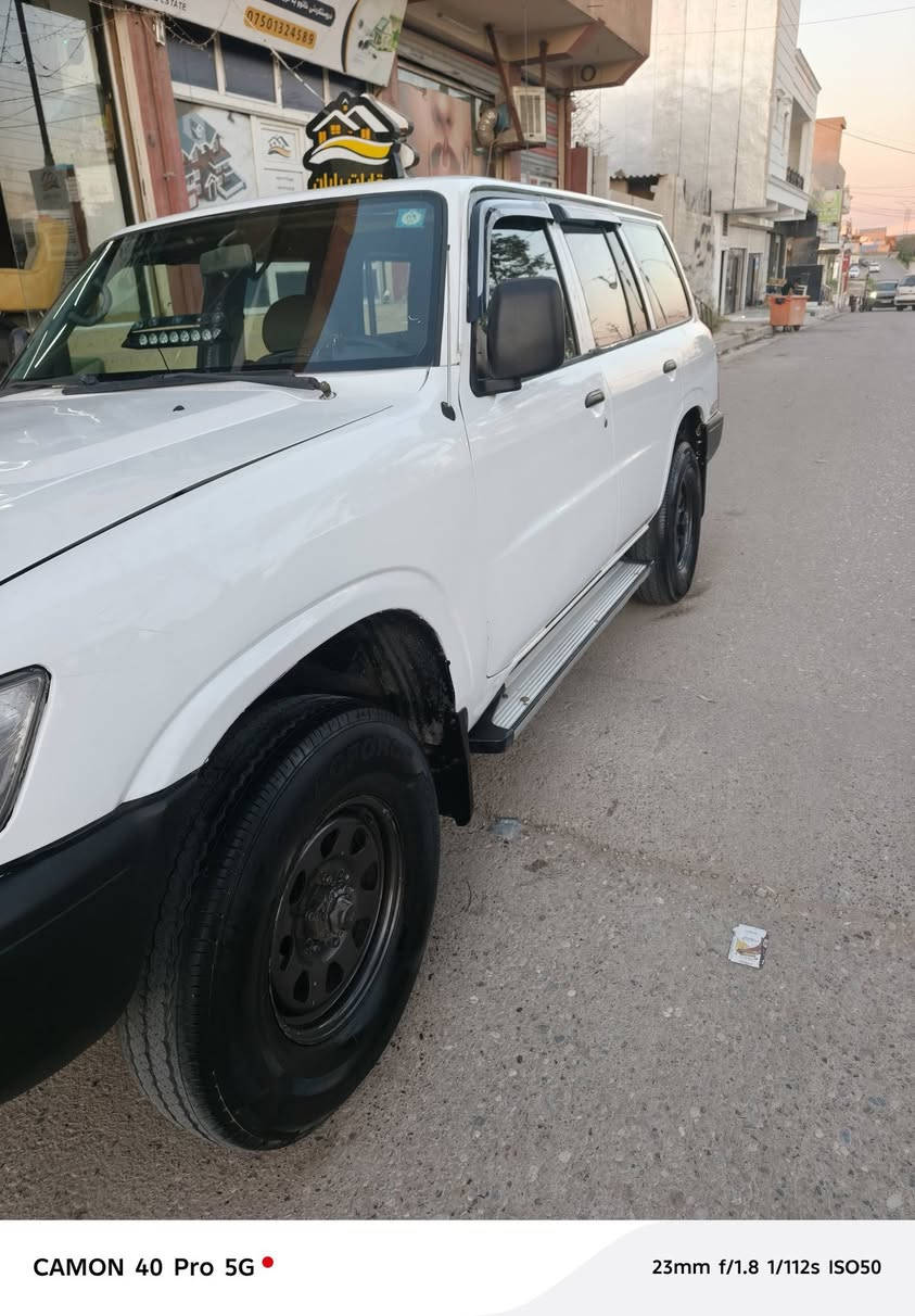 نيسان باترول ٢٠٠١ مزاد كركوك 
صبغ عام جمالي  طايرات جديد باتري جديد 
وكالة بااسمي مكاكن كركوك 
سعر ٧٥ بي مجال 
***********
