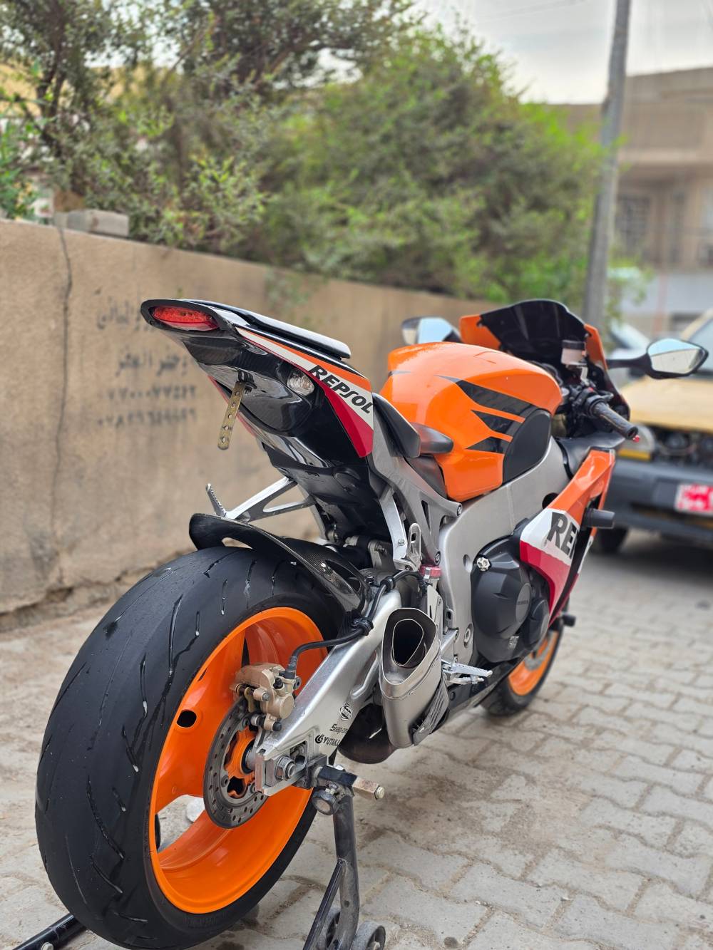 هوندا cbr1000rr بدون رقم