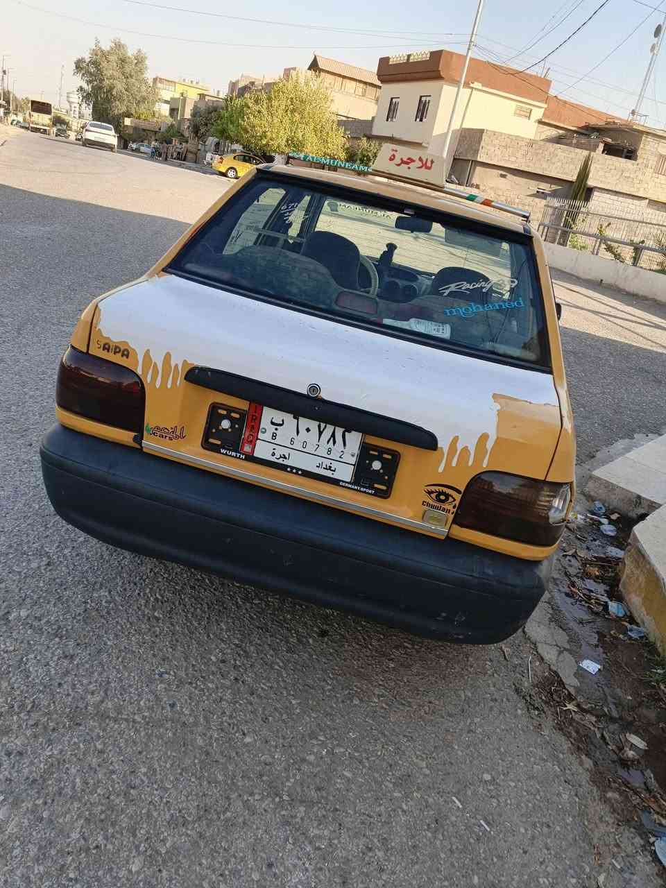 سايبا 12
شرط وكالة وتحويل راعيها الشرعي بوادي حجر.محرك وكير شرط.كهرباء كامل شغال قفل مركزي طخم تواير جدد
تبريد ثلج +تدفئة .طخم تواير جدد شواصي نضاف 
سيارة جاهزة بدون مصروف هيئة 70 الف غرامات صفر 
مكان موصل شراي تواصل وتساب ***********

