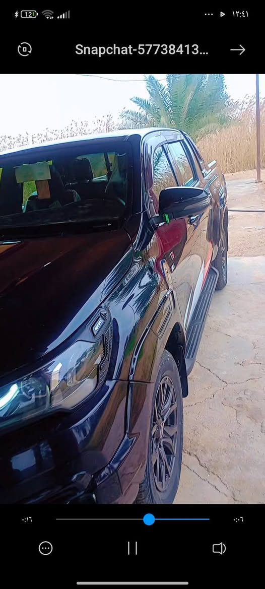 البيع هايلوكس جي ار2022
كفال عامه ما عده ملاحضتين بصيطات 

ماشه 100الف رقم اربيل 

سيد نهرو فول مواصفات 

 عنوان السياره بغداد 
 
تحويل مباشر 
 الستفسار التصال على الرقم 

 

***********

نص مكتوب في الصور:
- Snapchat-57738413...