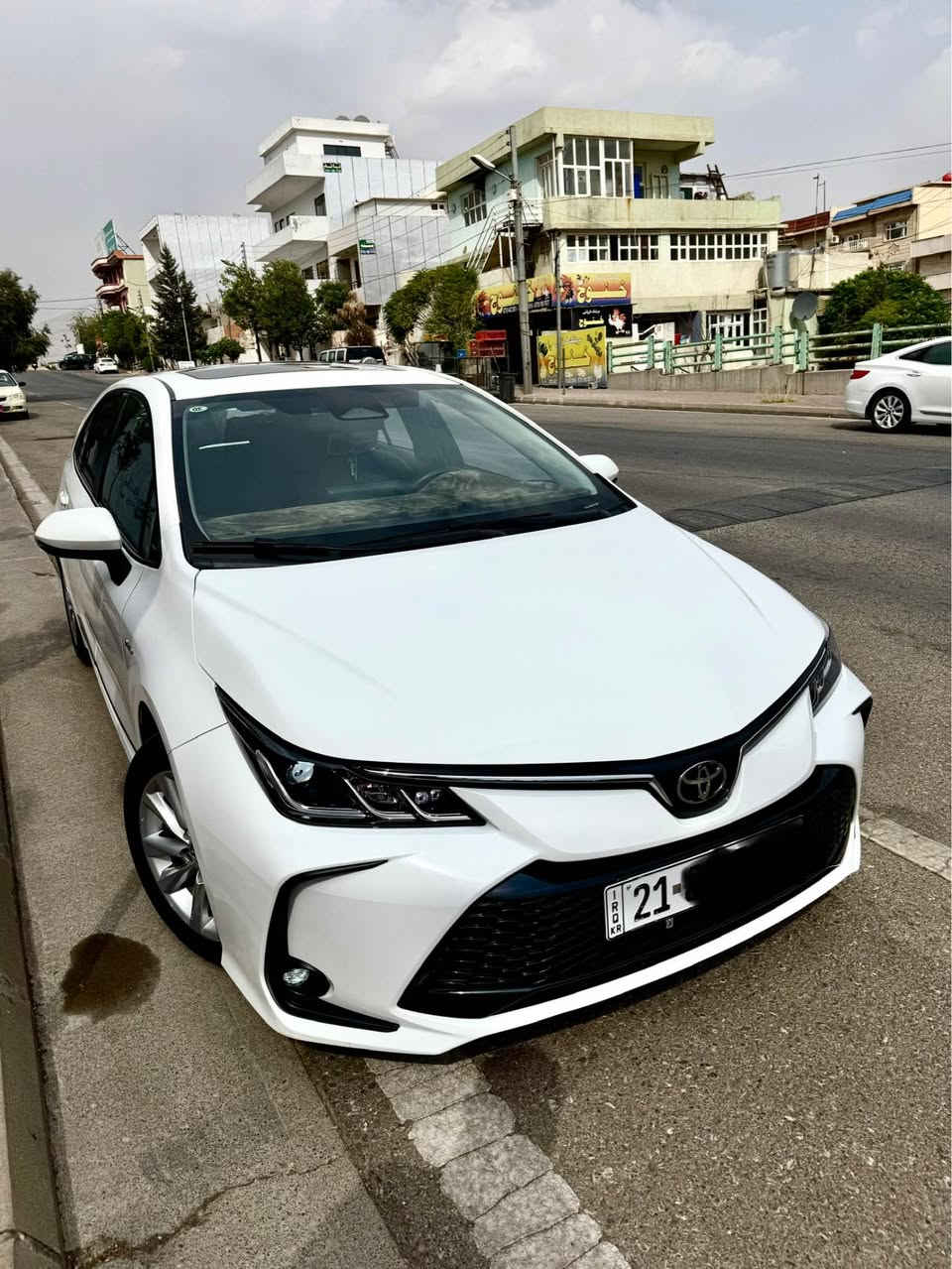 Toyota Corolla 2025 (HEV)
-فولل مواسەفات 
-سڵاید
-ئەوتۆ هۆڵد + برێک بەسمە
- تەحدید سورعە + خەتی جادە + زۆرر مواسەفاتی تر
- 16.000 ڕۆیوە وەک سفر وایە 
-  یەک دو چاڵی پێوەیە نوکە دەرزی
- کوشن جلد 
- کامل جوانکاری بۆکراوە سەیارەکە 
- -گاعی بۆ دانراوە + جامەکانی لەزگەی فۆتۆیە
- تەحویل و غەرامە و هەموو شتێک بەشەرت
📞 *********** السليمانية, العراق
