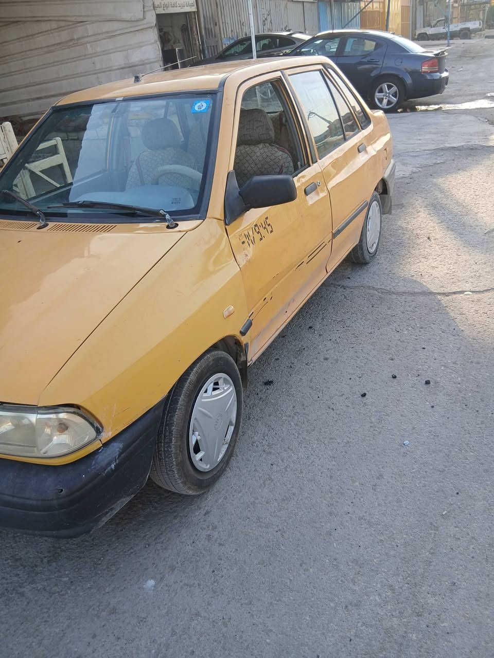 سايبه ١٣ موديل رقم انكليزي سنويه لل٣٠ مصفره هية وغرامات محرك كير جديد لاتنقيص ولاتبخير  السعر ٢٥ وبيها مجال قليل  ***********
