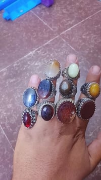محابس فضة • ١٠ قطع • قفل