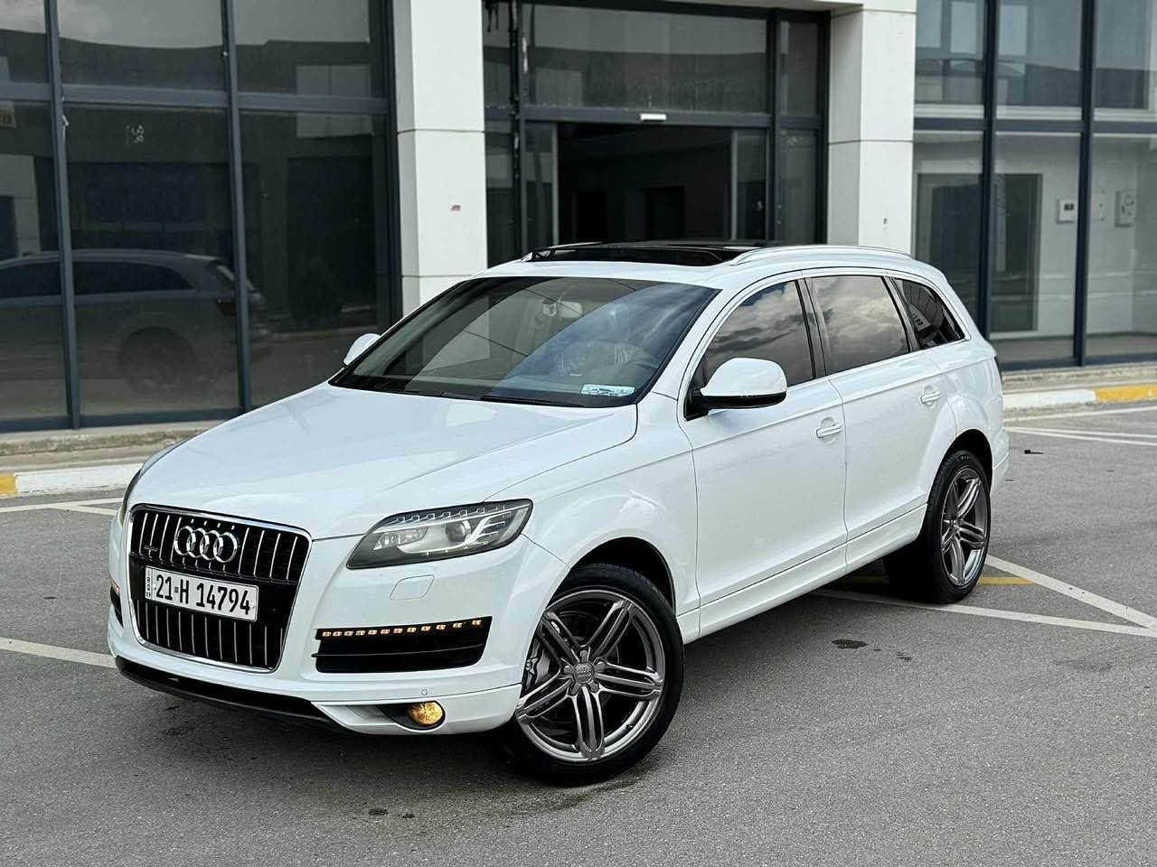بسم الله الرحمن الرحيم
ئاودى AUDI Q7 QUATTRO 2013 فول مواصفات ١/١
مواصفات خليجي وكالة شريكة سردار ضمان دولي
____________________________________
مكان🌆: سليمانى                سعر135$
هاتف📲: ***********
____________________________________
محرك سته سلندر V6 3.0L سوپه ر چارچ محرك بنزين
گير و محرك بشرط مابي سوت و دغان و صرف  خلل مابي
____________________________________
{{ شبر صبغ }}بدون دواخل بدون أيرباگ بشرط
سيارة حيل حيلوة ماشالله جديد
____________________________________
مواصفات
{{ پانوراما - داخل اصفر - صندوق شفت - پردة - ماوس - كشنات جلد - كشنات كهربا - سيدي بوكس - تبريد مركزي - كاميرا - حساس خلفي و امامي - لايت ليد - ڤوليوم - تحديد سورعه - وبعد }}
____________________________________
اربع تايرات و ويل جديد
سنوي و رقم جديد ته حويل غه رامة بشرط سنوي بأسمي
سيارة شرط بدون اى نواقص گير و موحريك و حدادي و كاهرباى كولة بشرط
____________________________________
﷽
‏ AUDI Q7 QUATTRO 2013
ئاودى مؤديل 2013 فول مواسفات
مواسفات خليجى سفرى شه ريكه ى سه ردار زه مان
ره نگى سپى به فرى
________________________________
شوين🌆: سليمانى                   سعر💵:135$
موبايل: ***********
________________________________
مه كينه V6 3.0L شه ش بستؤنى سو په ر چارچ
گير و مه كينه ى به شه رت
سه وت و سه رف و خه له لى نييه به شه رت
________________________________
{{ يه ك په له بؤياغى بچوكى هه يه }} 
به بئ ناوگرتن بئ ئيرباگ
زؤر جوان ماوه ته وه و نمونه يه له جوانيدا
________________________________
مواسفات
{ پانؤراما - ناوزه رد - په رده - سندوق شه فت - كوشن جلد - ماوس - سيدى بؤكس -سئ ريز كوشن - ته بريد مه ركه زى -  كاميرا - حاسه ى پيش و دوا - لايت ليد - ڤؤليؤم - تحديد سورعه - زؤر مواسفاتى تر }
________________________________
چوار تايه و ويلى لؤكى بؤ به ستراوه
كامل سيرڤز كراوه و يه ك دينار مه سروفى نييه
سه نه وى و ره قه م و هه زه ى تازه يه به ناوى خؤمه وه يه
{{ گير و مه كينه و كاره باى و هه موو گيانى به شه رت }}
________________________________ السليمانية, العراق
