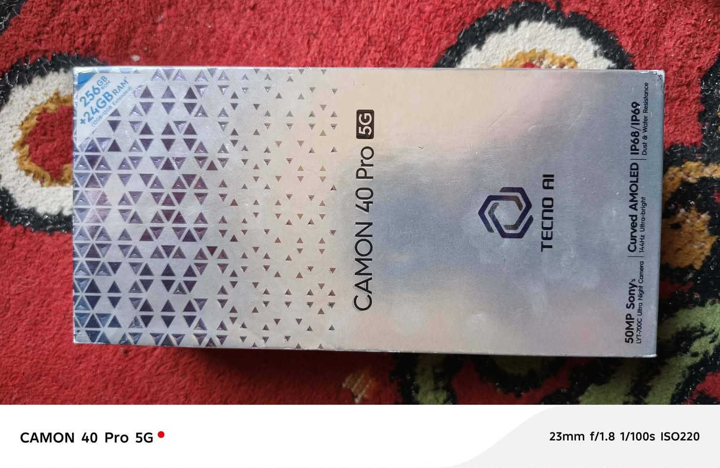 سلام عليكم شباب تكنو كامون 40برو
جهاز نضيف نضافته 90٪ كاوتونته موجوده 
البيع السعر مناسب 300وبي مجال بصيط
مكاني النهروان بره معمل الثلج 
***********
