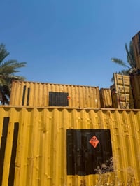 حاويات 6 متر مستعمل  نظافة مختلفه  من70/100 إلى 100/100  العنوان بغداد...
