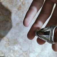 فضة • صياغة ثقيلة • ٢ محابس