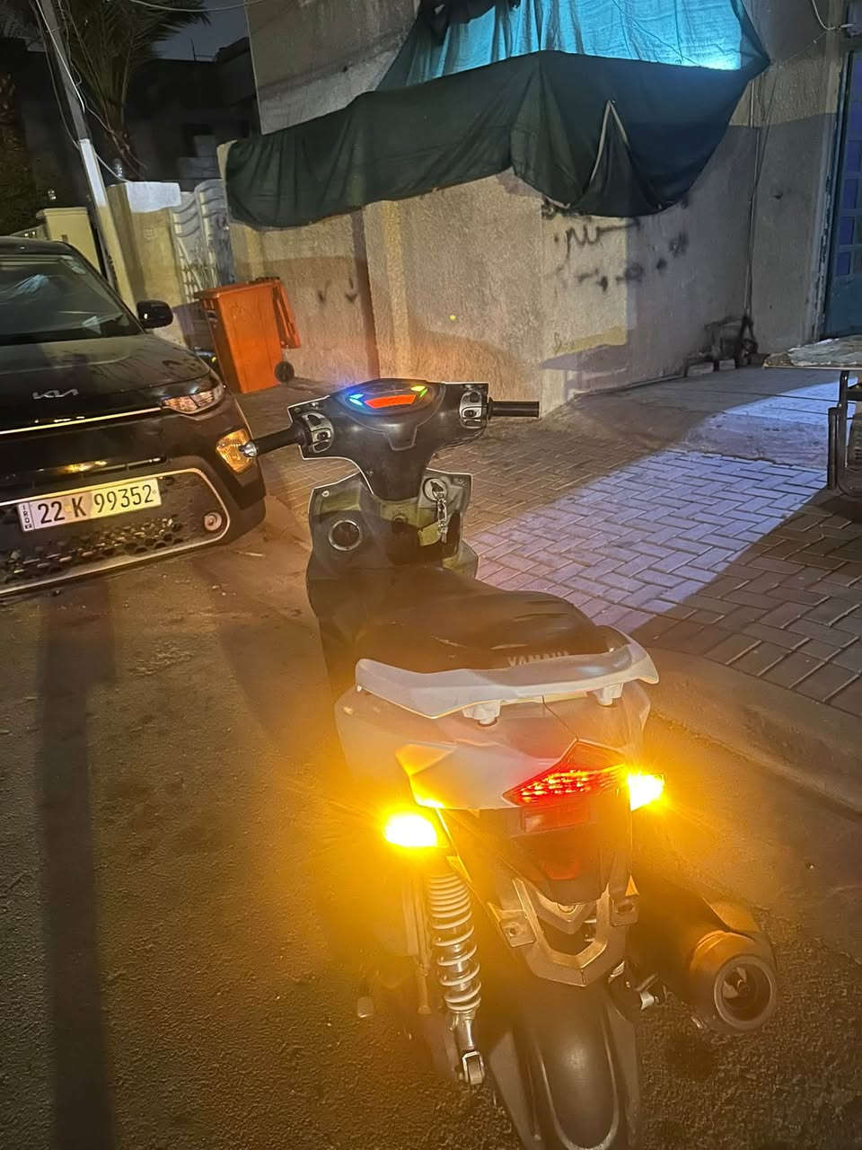 دراجه جيتي آر للبيع  ***********
الدراجه مكينته حلو وناعمه مكاني بغداد الكراده
