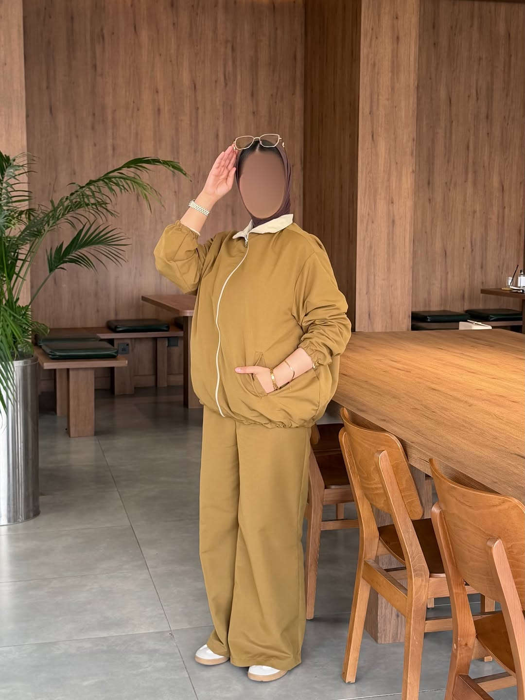 سوت جاكيت • ينلبس وجهين • مقاسات ٣٨-٤٨