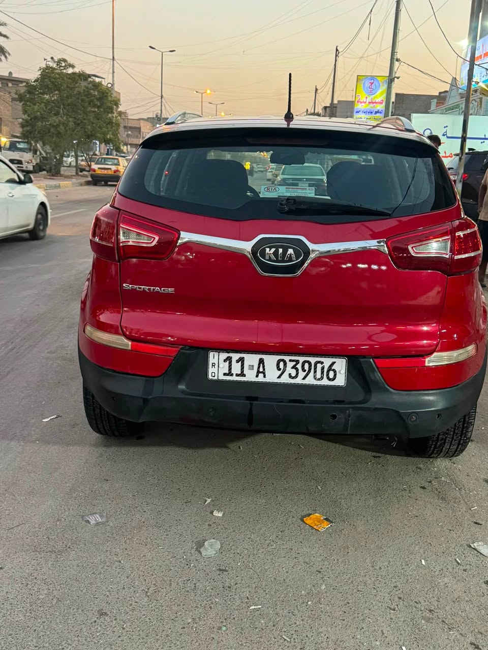 السلام عليكم
للبيع سبورتج موديل 11 خليجي بيه صبغ قبغ جنطه وبنيد مكينه 2000 دوش السياره جاهزه من كلشي دوشمه  كير مكينه صدر تايرات كله جديد  تبريد منضومه جديده مكانه الحريه الدولعي 
للبيع او مراوس باحدث صور سونار مرفقه
اي ستفسار على رقم 
***********
