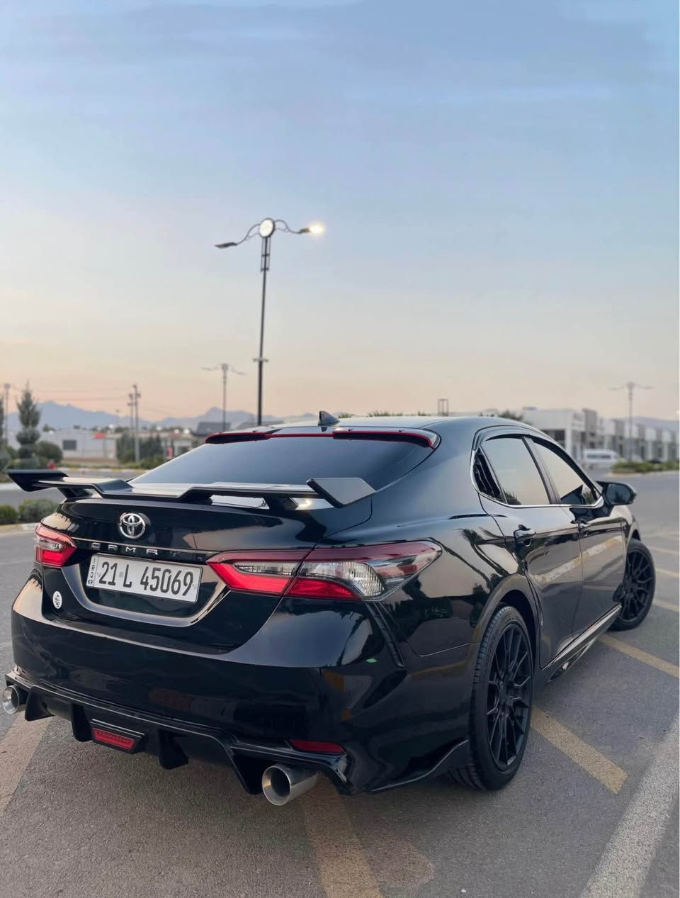TOYOTA Camry🇱🇷
موديل 2023مواسه فات SE
كوشن جلد_ته حه كومات سوكان _گير شه فت_ده عامي وحش_٣ مود ليخورين هتد.......
سه ياره كه كامل كراوه به TRD
٢ پارچه بوياخي هه يه بيناوگرتن له گه ل په له يه سارد
25گه لا ي تيا مه سره ف كراوه سه وتي بو دانراوه به رمه جه يه  كتابي جامره شي هه يه قانوني ٠/٠٥٠
سه نه وي تازه يه دينار مه سره في نييه 
سعري 176$ مه عمه له 
***********
*********** السليمانية, العراق
