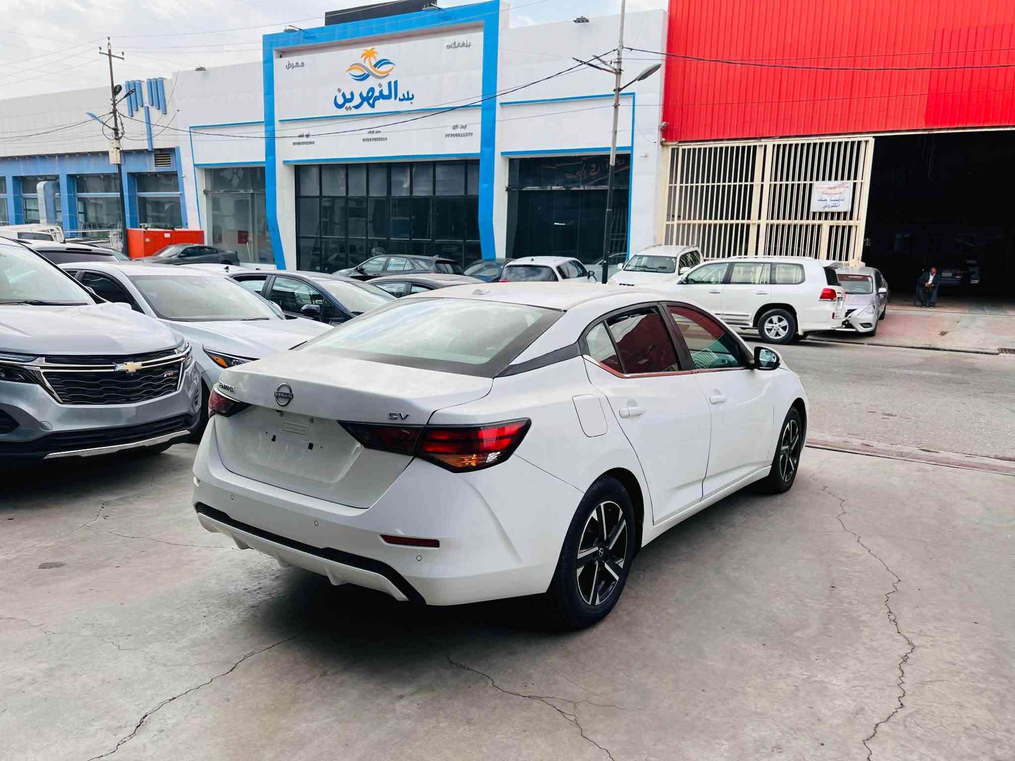 نيسان سنترا 2024 بيع عام صبغ بدون دواغل مواصفات SV سعر103مكان سياره اربيل *********** اكر, نينوى
