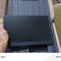 شاشه Portable جديده لوك كامل ملحقات السعر ٥٠ ألف 07734041982