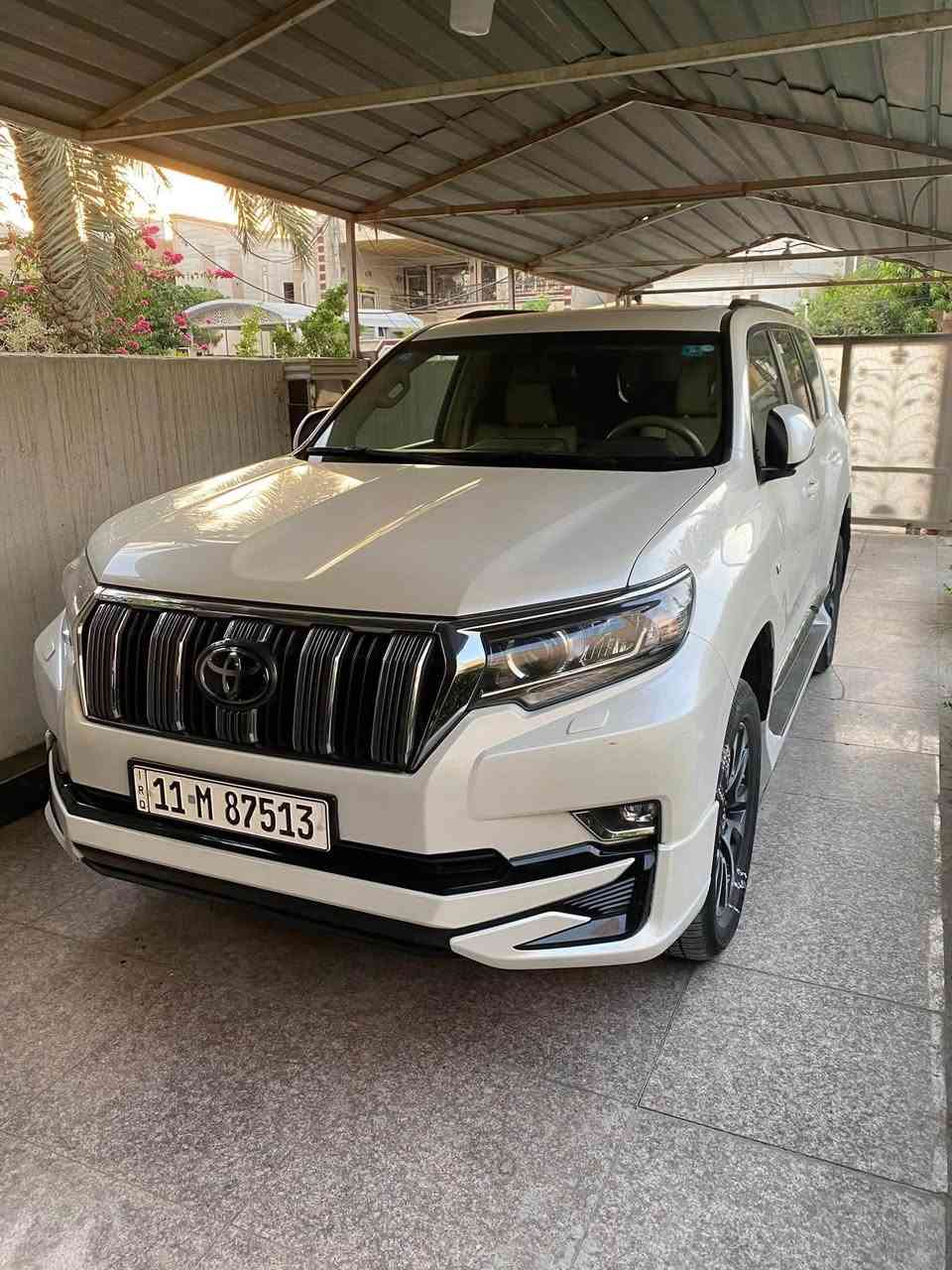السلام عليكم للبيع لاندكروز برادو موديل ٢٣ اعلى فئه vx ماشيه ٥٥ سياره جديده جدا استعمال مال بيت فقط 
سونار موجود عارضه ٤٦٥ وبيه مجال 
***********
