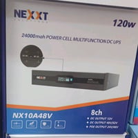 ⚠️توفر UPS NEXXT للكاميرات 120W⚠️  ✅بطاريه 24000mah  🔵 تشغيل كامرات اي...
