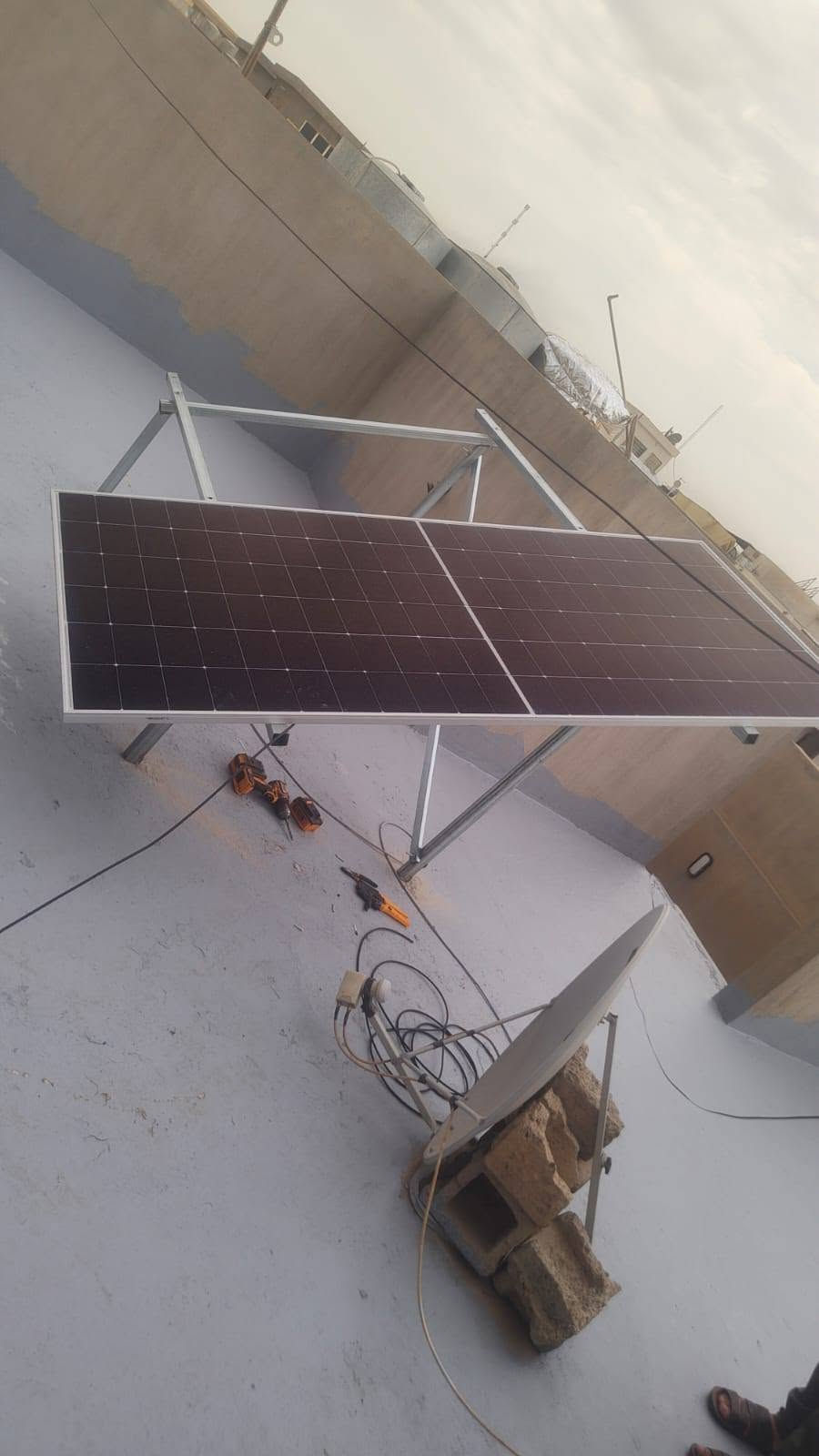 منظومة شمسية • انفرتر Marvel 6KW • بطارية TAICO 16kW