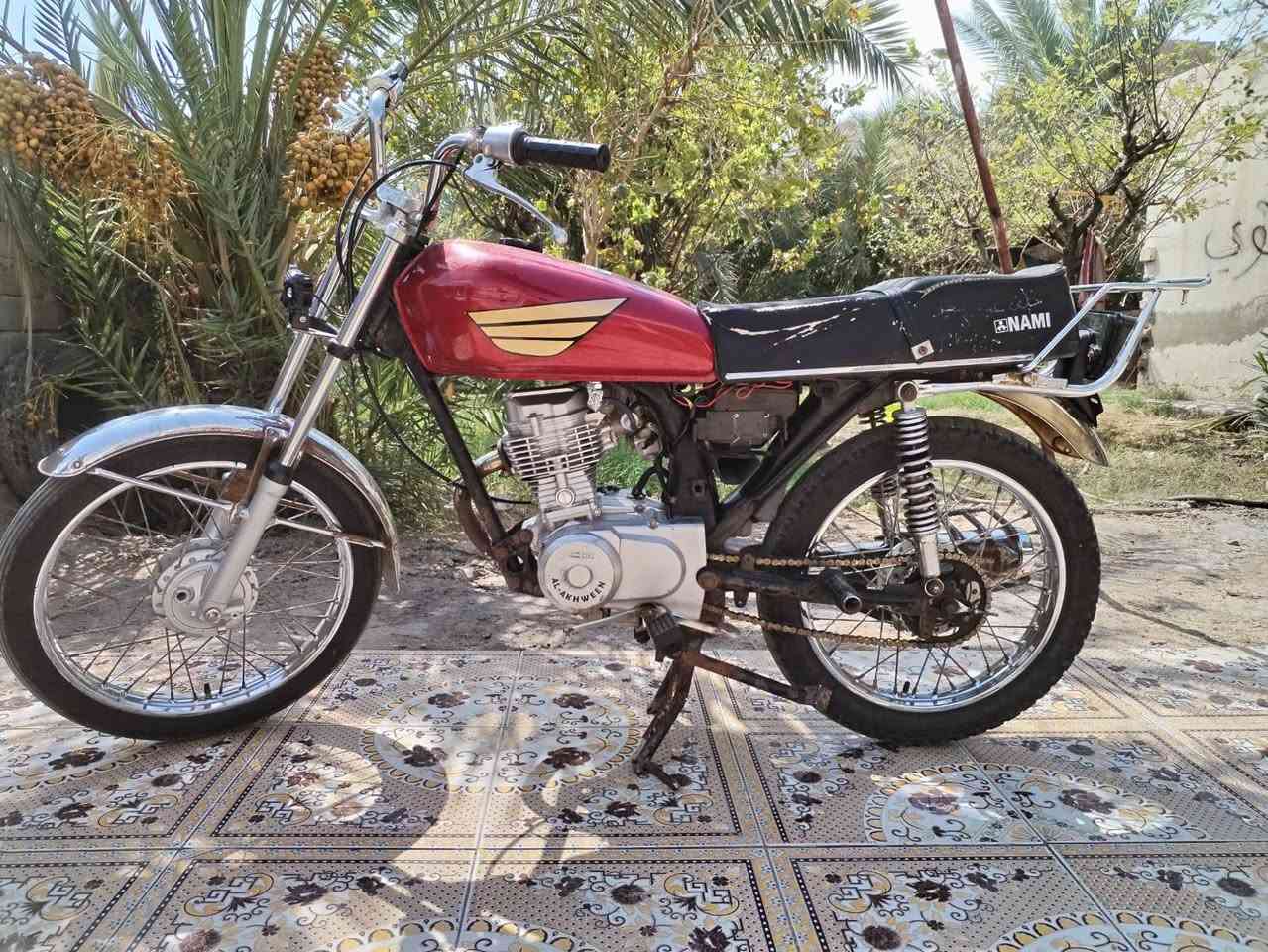 دراجه ادوات محرك رابيدو نضيفه حربيه
سعر 400 بيها مجال بسيط

***********
