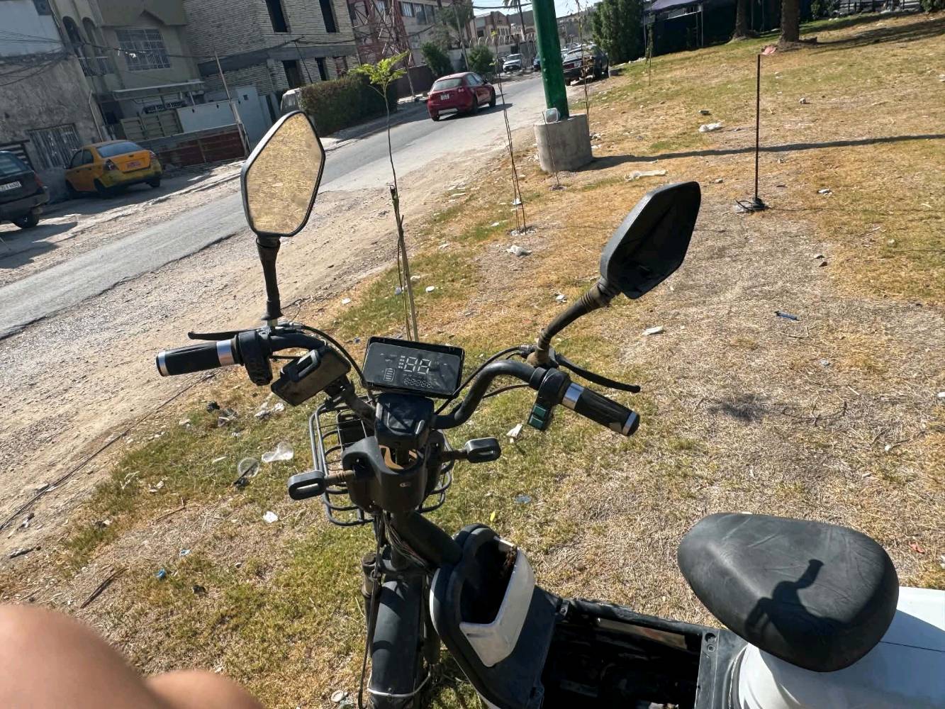 درجة حجم 21 كامله نقص بس البطاريات سعر 125بيها مجال العنوان بغداد الكراده