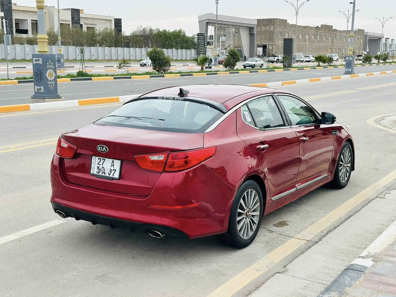 السلام عليكم من رخصت الادمن المحترم…
كيا أوبتيما موديل 2015 وارد أمريكي حادث بسيط
صور حادث ب منشور 
صور سونار ب منشور 
 جاهزة تبريد ثلج ❄️ تدفئة حدادية گير مكينة كله جاهز 
سياره عليه نصبة فتشي 
المواصفات حلوه
مكينة ٢٤٠٠.
أشاير بلمري.
تحكمات.
كروز سرعة تحكم بلسرعه.
شاشة أعطال.
شاشه جبيره اندرويد 
كاميرا 
كشنات كهربائيه 
حساسات خلفيه 
نضام ECO.
٣ وضعيات قيادة.
حاكية.
مانع انزلاق.
داخل لونين.
ذاكرة.
السيارة جاهزة من كل النواحي وبدون نقص مابيها  تحويل ثاني يوم سنوية ماساقطة السعرر 103$ وبيهااا مجاال..
للأستفسار :
***********
مكان سياره كربلاء
