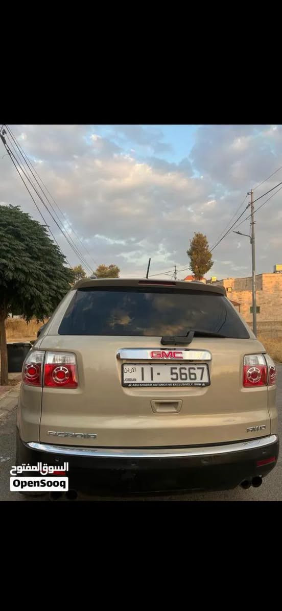 🚙 GMC Acadia 2012 للبيع 🔥

✨ اللون: شامبين
✨ الحالة: ممتازة جداً — بدون حوادث
⛽ محرك بنزين
⚙️ جير أوتوماتيك
👨‍👩‍👧‍👦 تتسع لـ 7 ركاب
🛋️ داخلية جلد فاخرة
📷 كاميرا خلفية
🛡️ مانع انزلاق + نظام إنذار
💺 مقاعد كهربائية
🔌 AUX / USB
🪟 زجاج ومرايا كهربائية
📄 مجمركة من الوكالة
📅 مرخصة لغاية 6/2027
🛡️ تأمين إلزامي

📍 الموقع: صويلح

📞 للاستفسار: 0776598302

نص مكتوب في الصور:
- السوق المفتوح OpenSooq
- السوق المفتوح OpenSooq ***********79 5454086