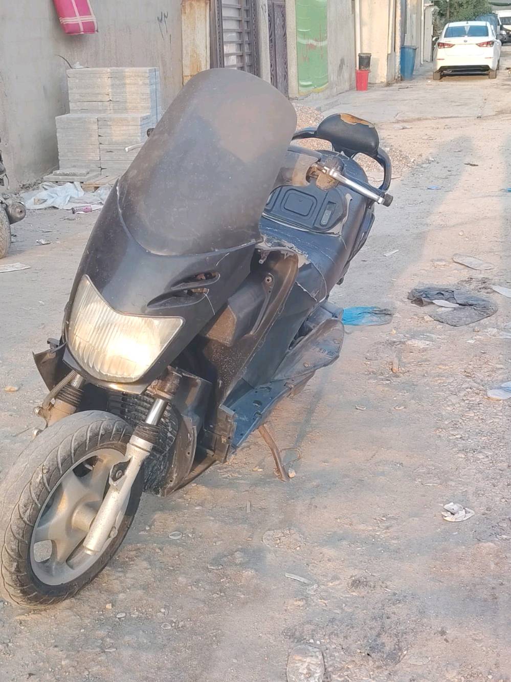 السلام عليكم 
دراجة ماجسته 125cc 
مكينه كفاله كهربائيات شغاله كلها شلعه ومعدل
المكان البياع تقاطع درويش حي الاعلام 
السعر 400$ بيها مجال
***********