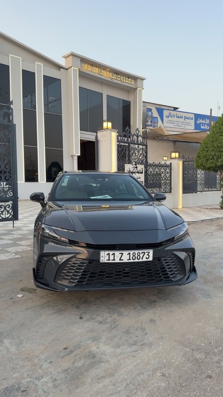 للبيع كامري 2025 se هايبرد

رقم بغداد ب اسمي تحويل ثاني يوم

ماشيه ٢٧ الف

الضرر فقط قبغ الجنطه تبديل

بدون ايرباك بدون دواخل بدون شواصي

بدون بارد

مكان السياره ديالى بعقوبه

 السعر ٢٣٠ وبيها مجال

***********
