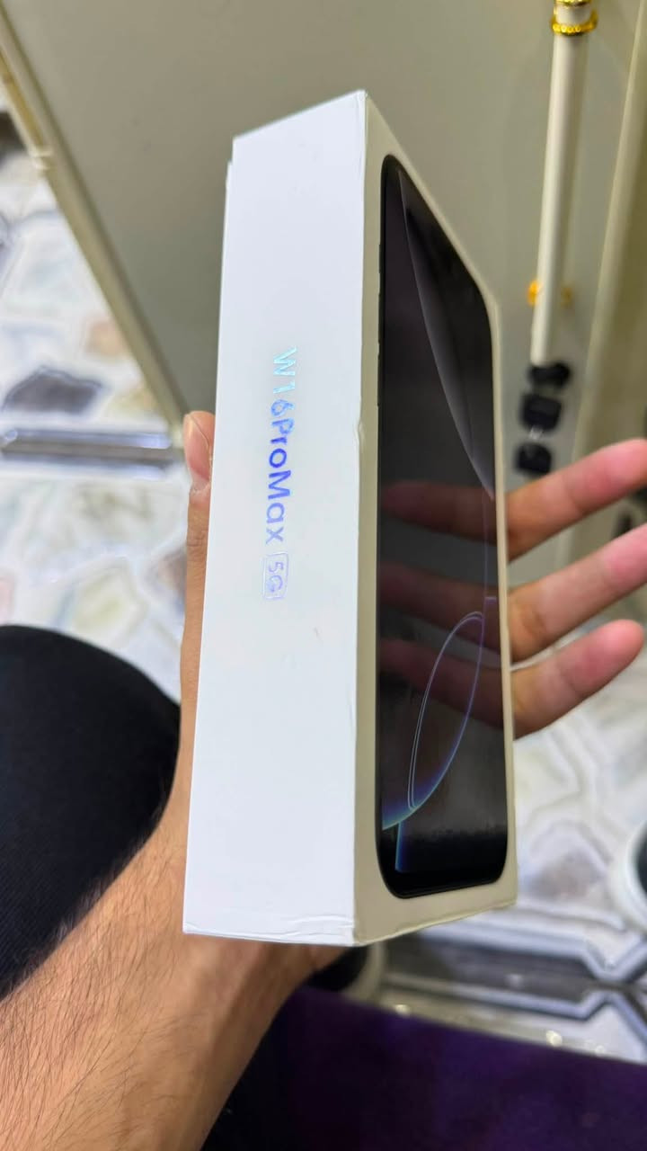 متوفر w16 pro max 5G
متوفر w16 pro max 5G

جهاز نظيف شحنة وحدة مامشحون ١٥٠ الف وبي مجال 
***********
