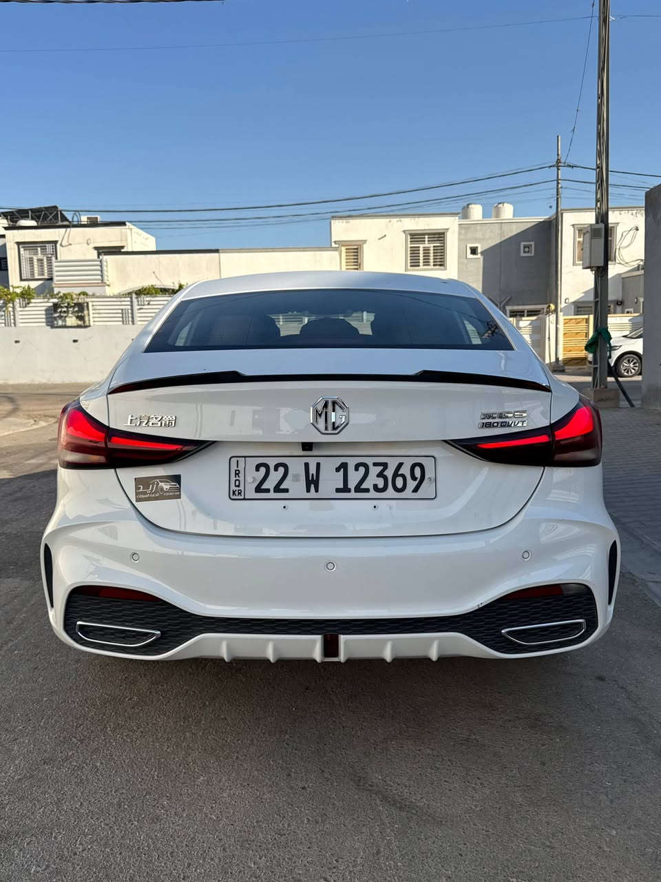 🚘 للبيع MG 5 فل مواصفات

🔹 الموديل: MG 5
🔹 المحرك: 1.5 لتر
🔹 القير: أوتوماتيك
🔹 ماشية: 32,000 كم فقط
🔹 اللون: أبيض
🔹 الحالة: نظيفة جداً ومعتنى بيها

✨ المواصفات:
• فول مواصفات
• فتحة سقف
• مقاعد مغلفه جلد
• كاميرات 360° ومواصفات أمان
• مثبت سرعة
• شاشة ترفيه
• Apple CarPlay / Android Auto
• تشغيل بصمة / دخول ذكي
• تحكم بالمقود
• مرايا كهربائية
• حساسات خلفية
• إضاءة LED
• تكييف
• ABS وأنظمة ثبات وأمان
• وغيرها من المواصفات

🛞 التايرات جديدة
🔋 البطارية جديدة
📍 السيارة ماشية فقط 32 ألف كم

السيارة جاهزة للاستخدام وما تحتاج صرف 

📞 للاستفسار والتواصل:[***********]
