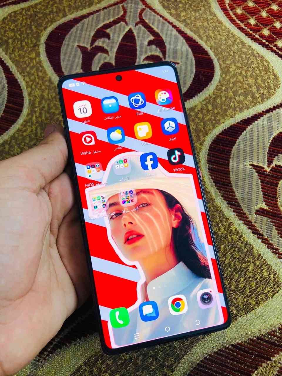 تكنو كامون 30 5G مكفول كامله عامه ذاكره 256 بلا ملحقات الجهاز بعده كارتون جديد بمعنئ الكلمه مراوس او بيع 275 وبي مجال بصيط ***********
