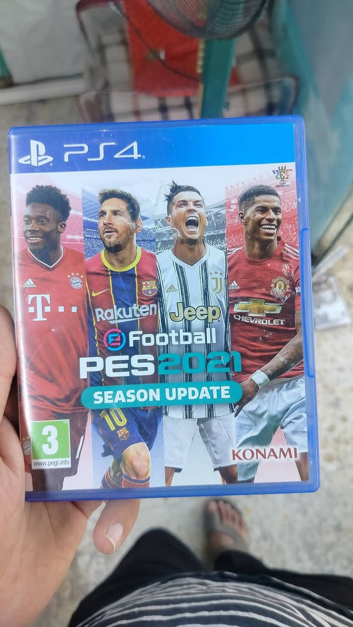 قرص pes 2021 عربية  سعر قطعة 75 الاف
توصيل موجود واتساب ***********
